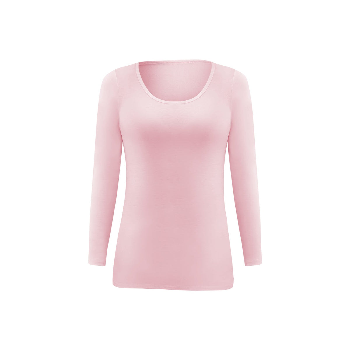 Women's Long Sleeve Undershirt, Modal, Round Neck
