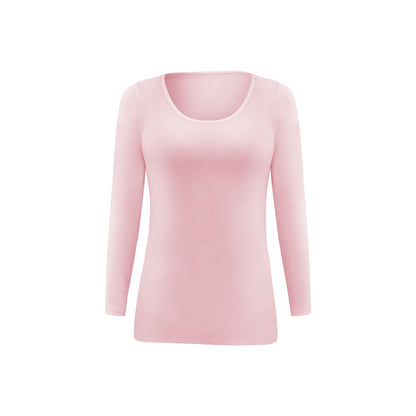 Women's Long Sleeve Undershirt, Modal, Round Neck