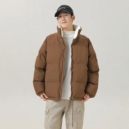 Unisex-Winter Jacket, Lamb Fleece, Lined, Warm