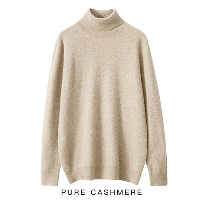 Men's turtleneck sweater made of 100% pure wool