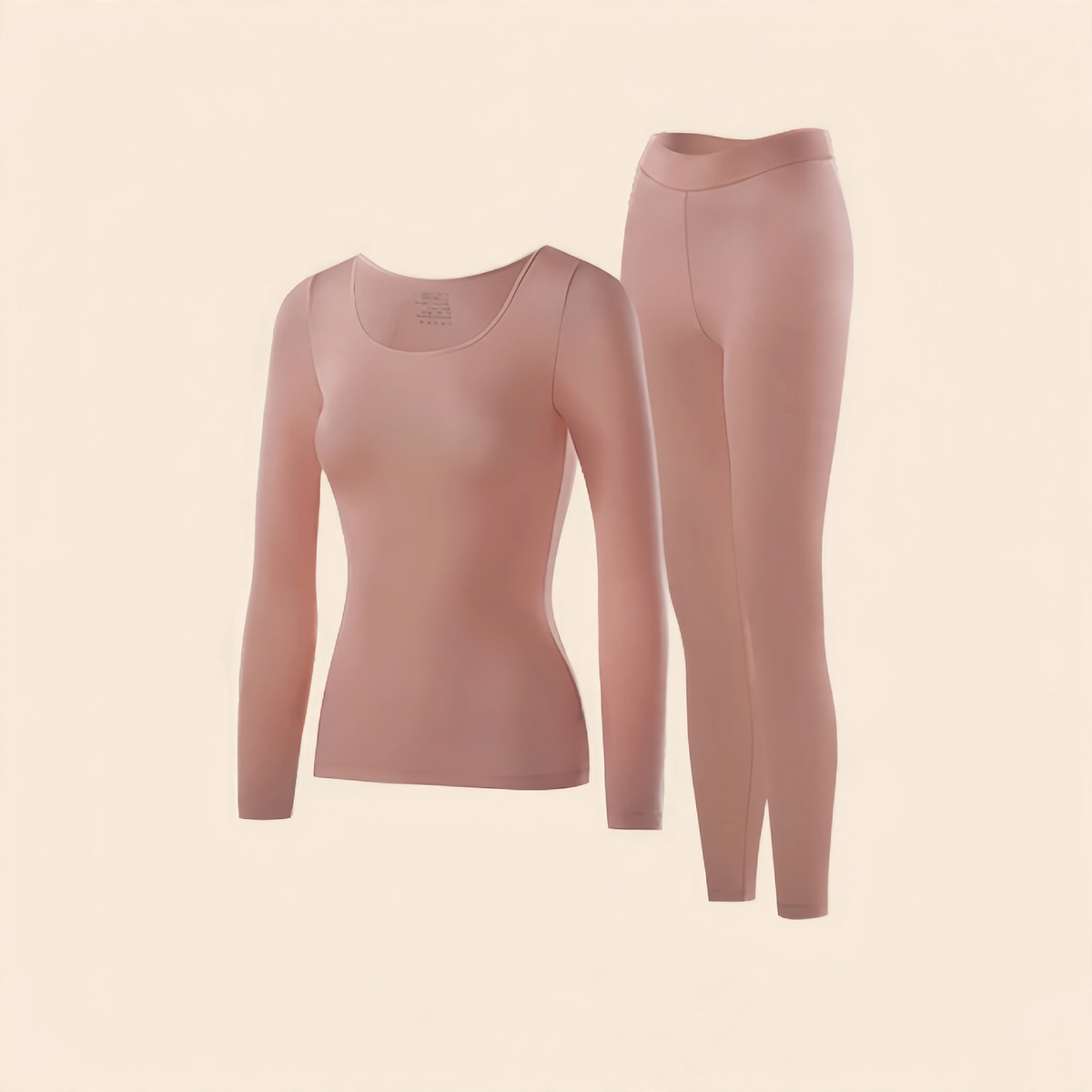 Women's Thermal underwear set, seamless, thin