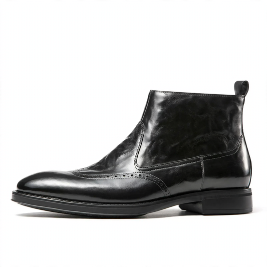 Retro Chelsea boots with warm lining