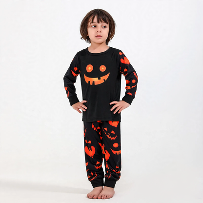 Christmas Pajama Set for the Family, Knit Look Print