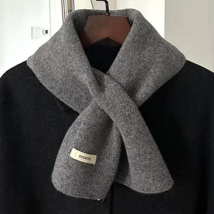 Compact wool scarf, 100% wool