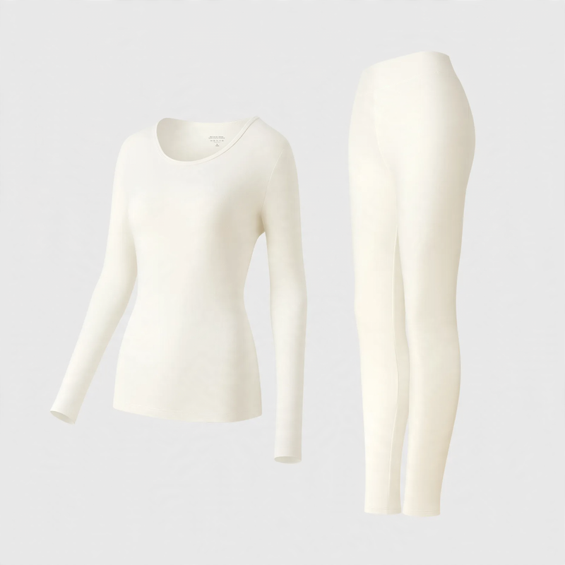 Thermo set made of cotton, antibacterial, thick