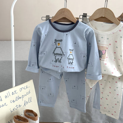 Kids Pajama Set, Cotton Blend, Various Patterns