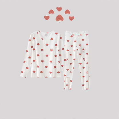 Women's Thermal Set, Cotton, Printed