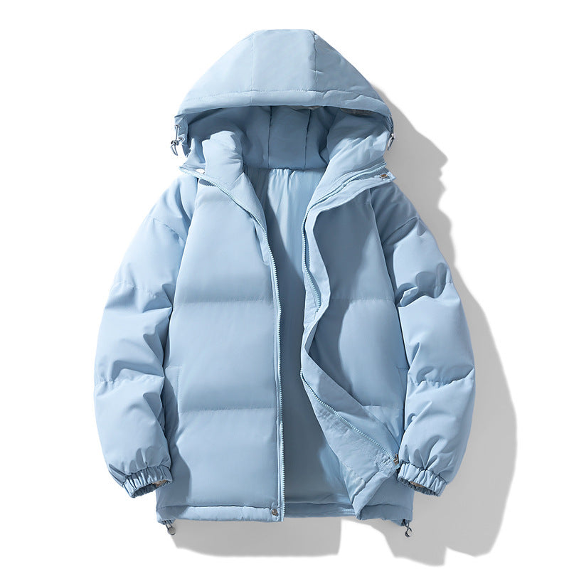 Padded hoodie for men and women, warm