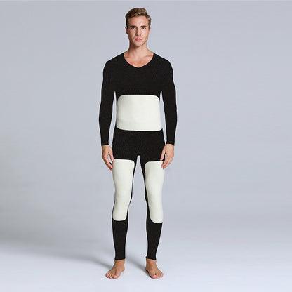 Self-heating thermal underwear set