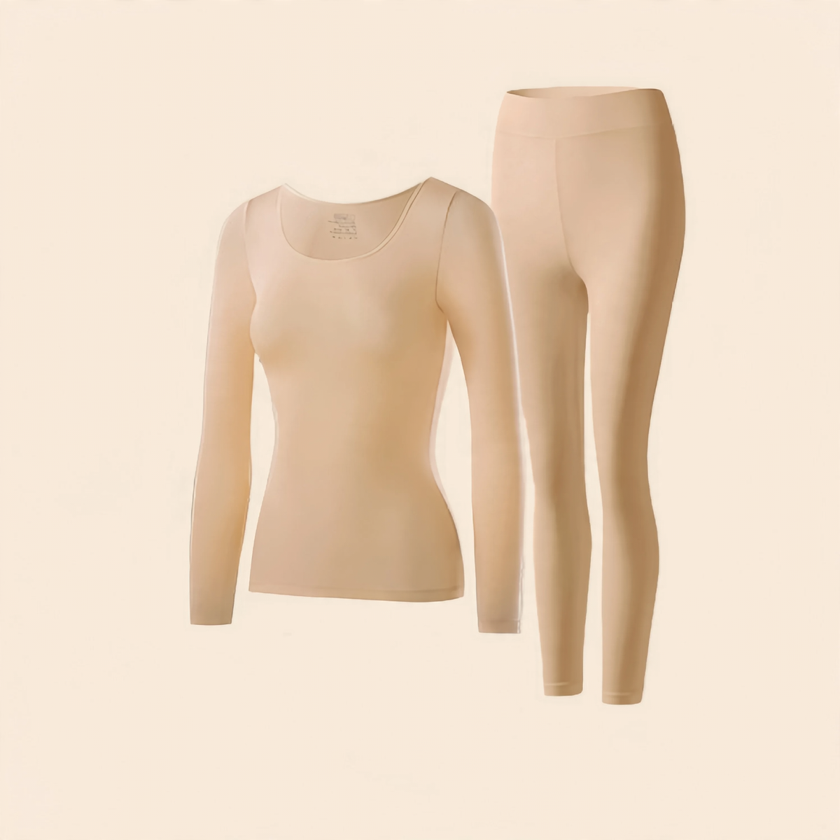 Women's Thermal underwear set, seamless, thin
