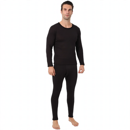 Thermal underwear set made of combed cotton