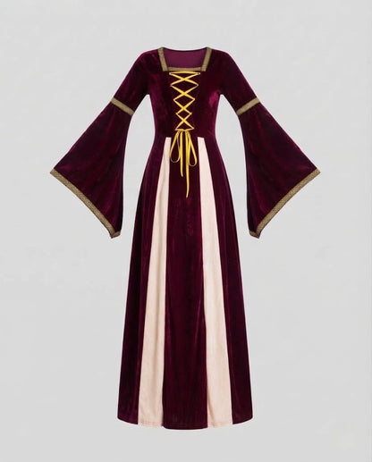 Women Medieval Wizard Dress EVA-US