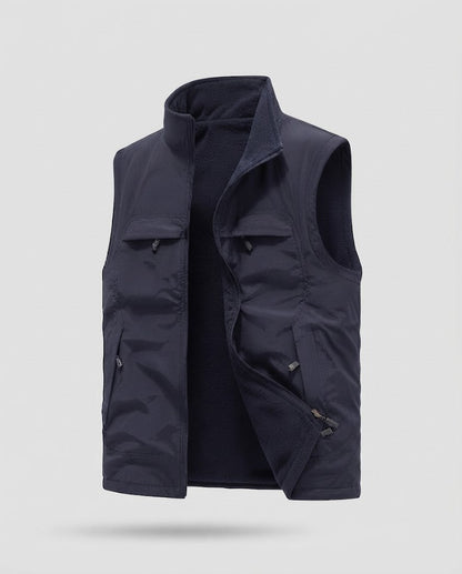 Men's Practical and Versatile Fleece Vest EVA-US