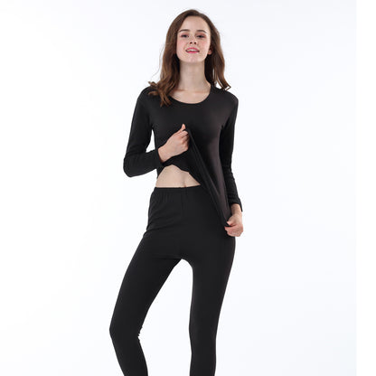 Women's Thermal Set, lined, round neck