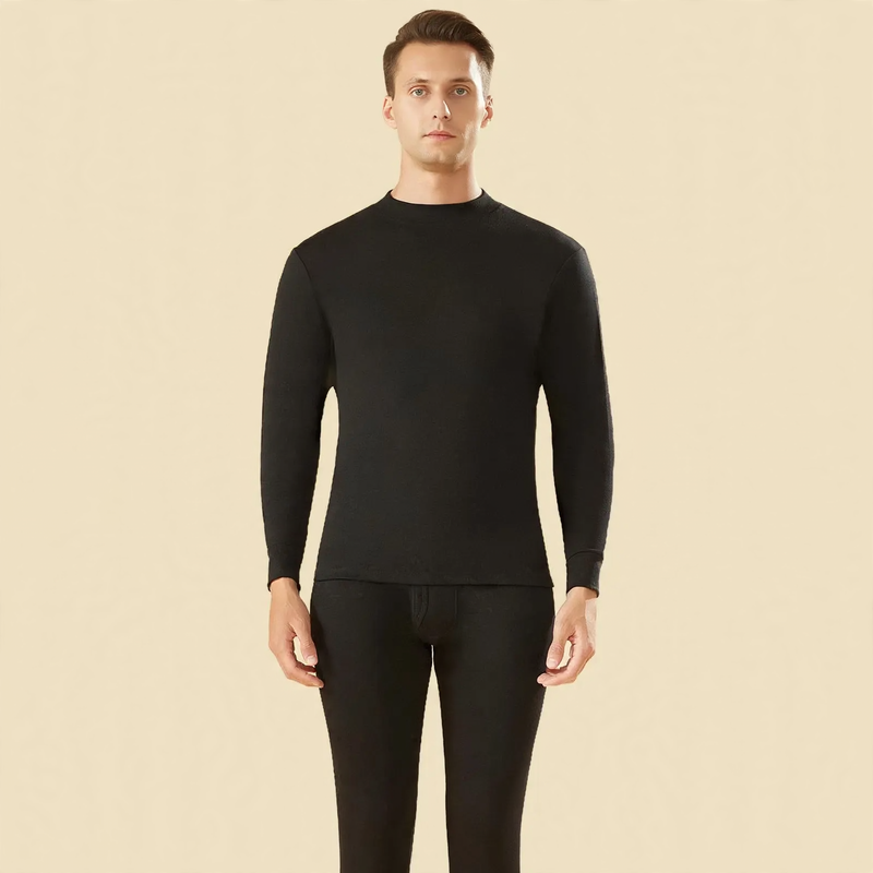 Cotton thermal underwear set for men