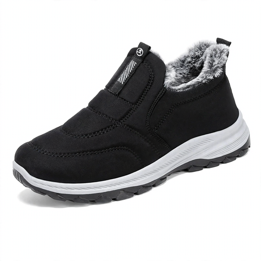 Padded men's winter boots, warm and comfortable