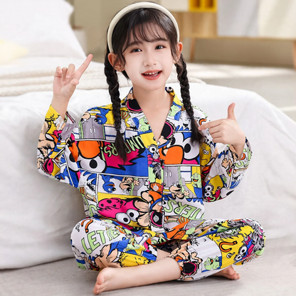 Lightweight children's pajamas for summer
