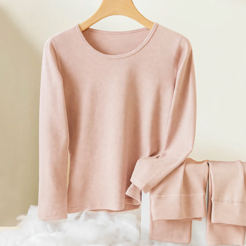 Padded cotton thermal set for women and men