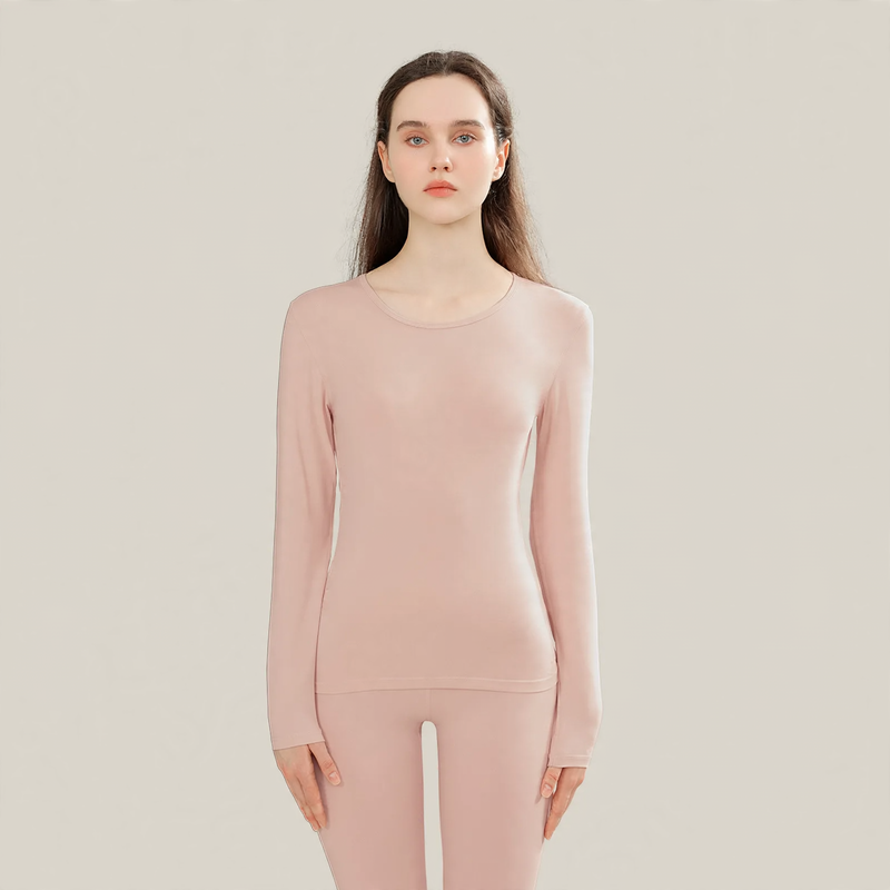Antibacterial thermal underwear set made of cotton