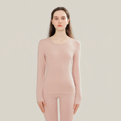 Antibacterial thermal underwear set made of cotton