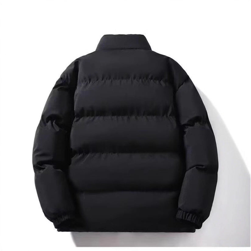 Unisex-Winter jacket, padded, stand-up collar