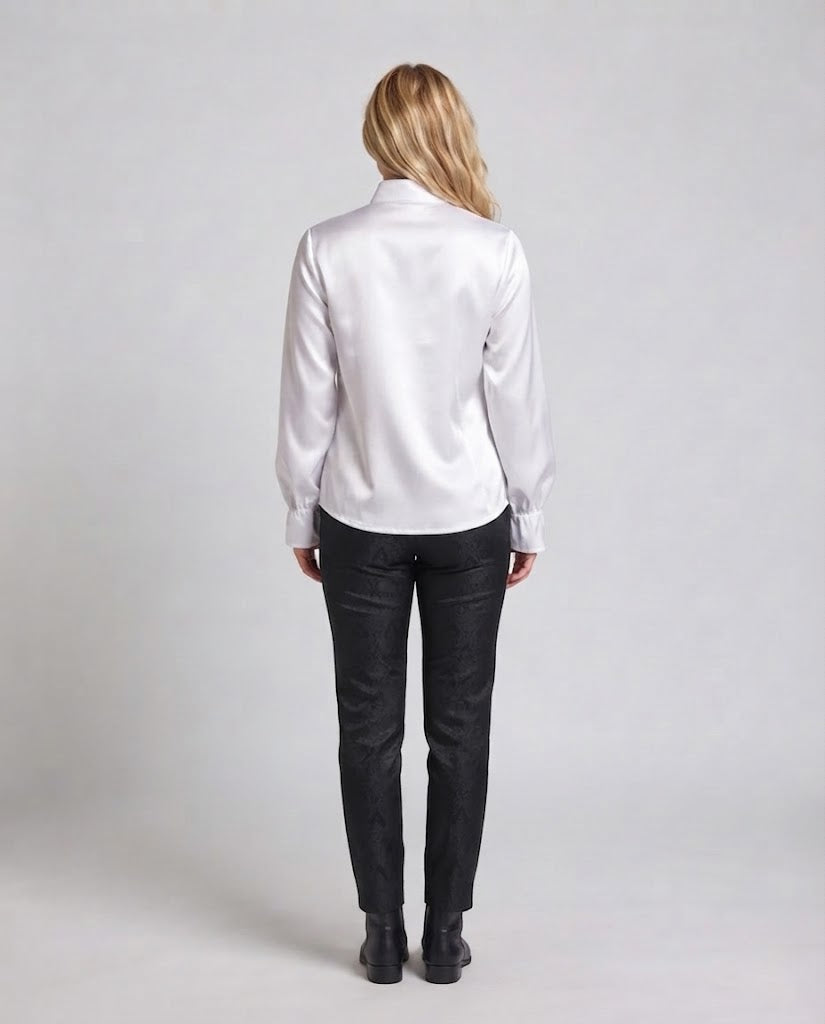 Women's Ruffle Blouse with Elegant Details EVA-US