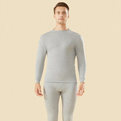 Cotton thermal underwear set for men