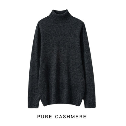 Men's turtleneck sweater made of 100% pure wool