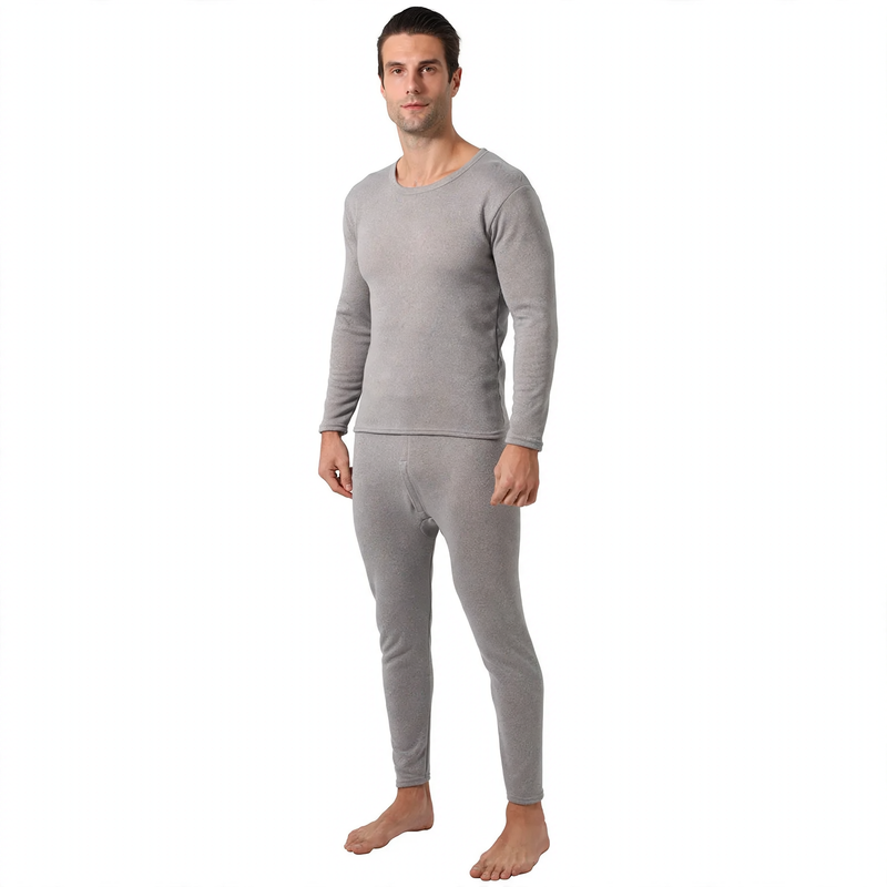 Thermal underwear set made of combed cotton