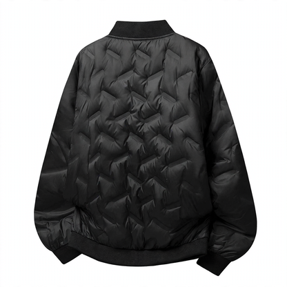 Men's down jacket in baseball style, warm, winter