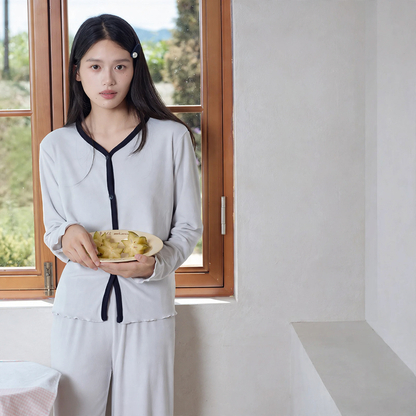 Women's pajamas, brushed on both sides, various cuts