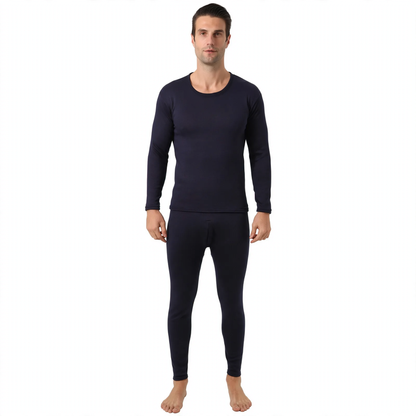 Thermal underwear set made of combed cotton