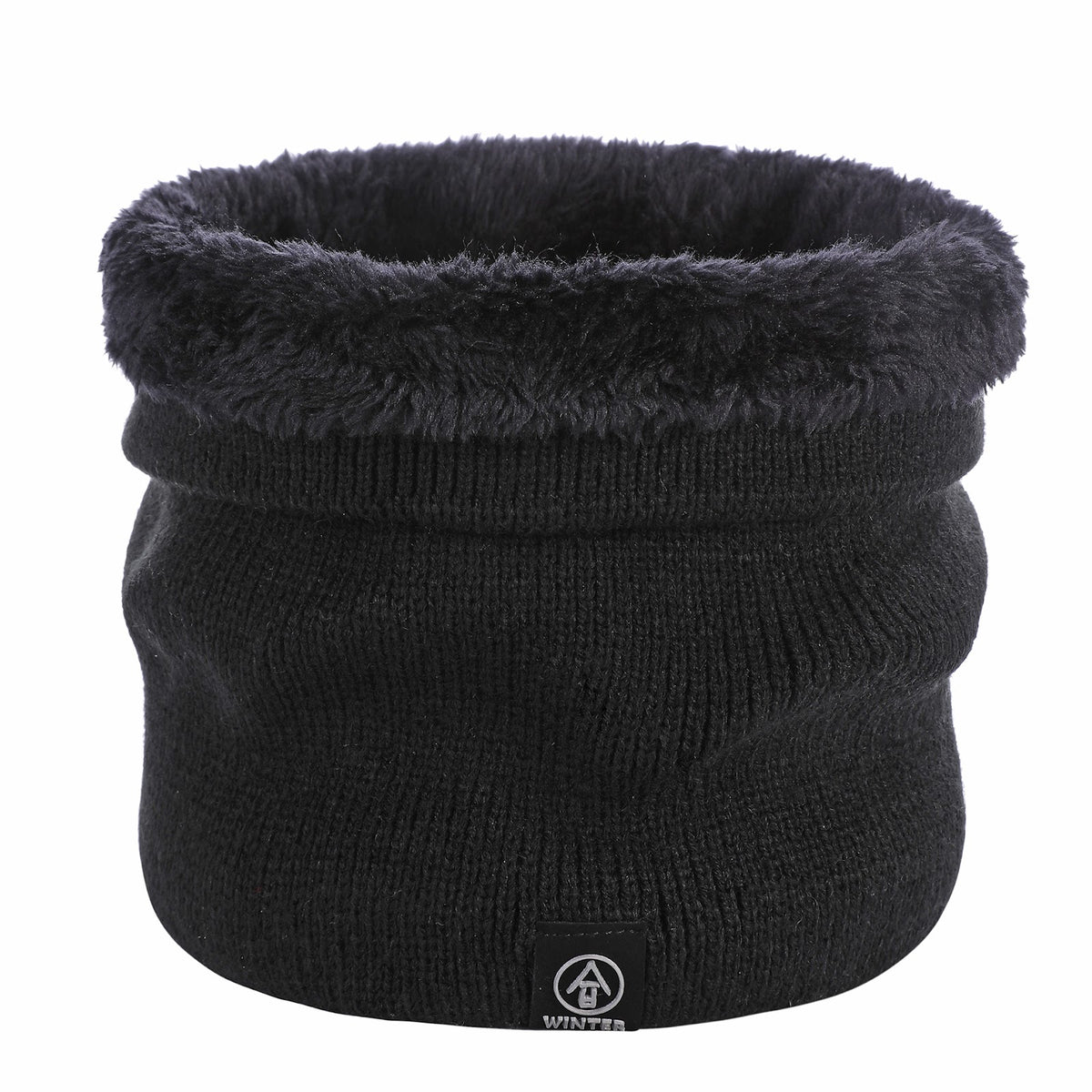 Knit Loop Scarf, solid color, for women and men