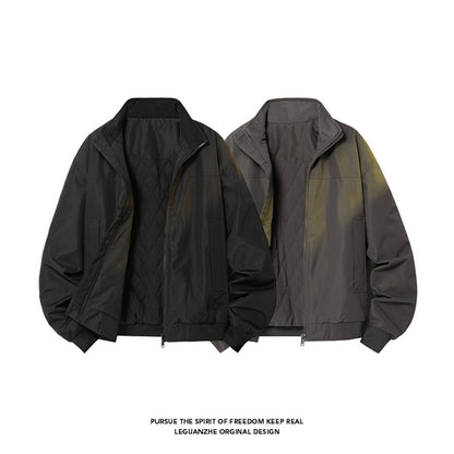 Men's pilot jacket, padded, in vintage style