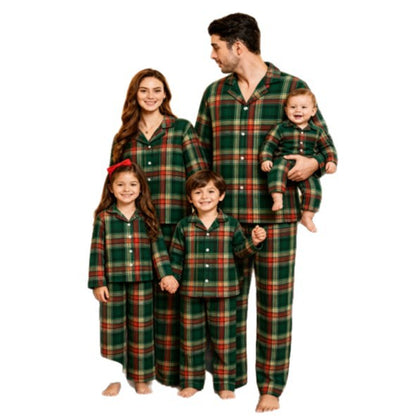 Christmas Family Pajamas, checked