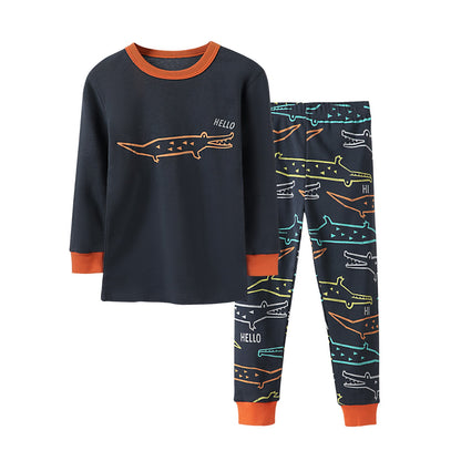 Kids' Pajamas, Long Sleeve, Cartoon Motifs