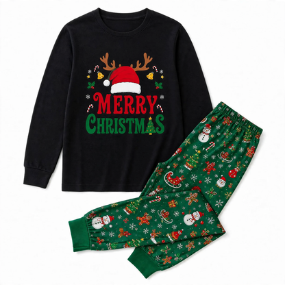 Christmas Family Pajama Set, printed