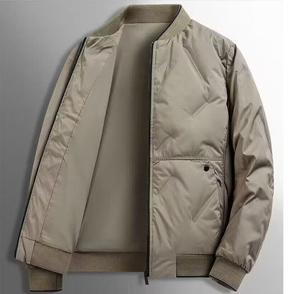 Men's winter jacket, padded, reversible