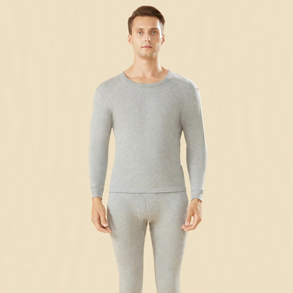 Cotton thermal underwear set for men