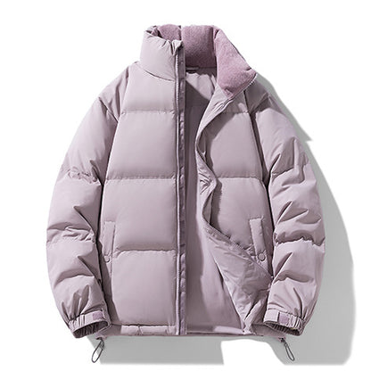 Warm down jacket for men and women
