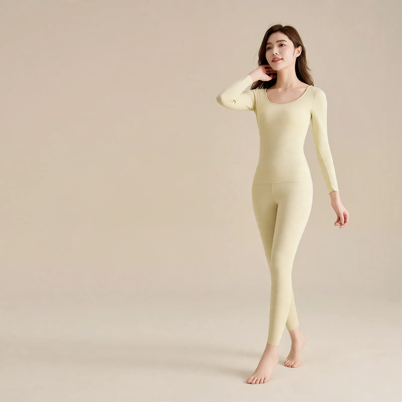 Women's thermal underwear set, antibacterial