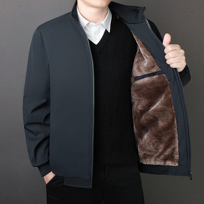 Padded men's winter jacket for everyday use