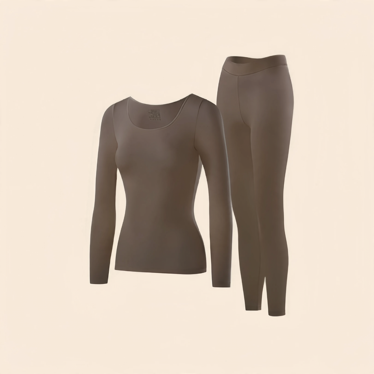 Women's Thermal underwear set, seamless, thin