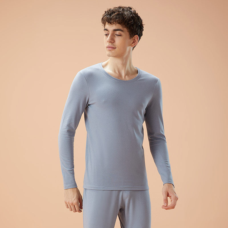 Thermal underwear set, Tencel mix, round neck