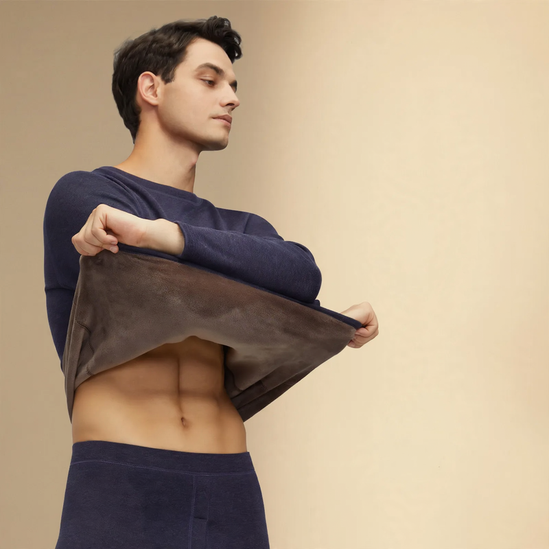 Elastic Men's Thermal Underwear Set, warming
