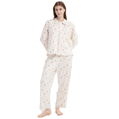 Warmer coral fleece pajama for women, plus sizes