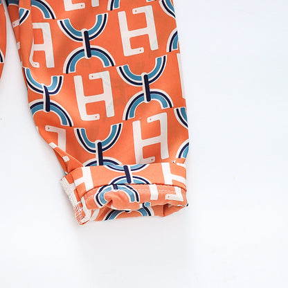 Children's pajamas, long-sleeved, for toddlers