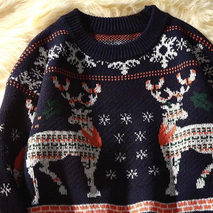 Casual knit sweater for men