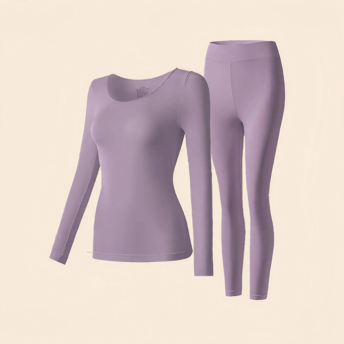 Women's Thermal underwear set, seamless, thin