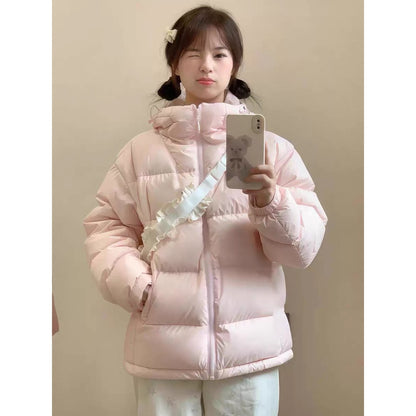 Women's winter jacket, short, padded